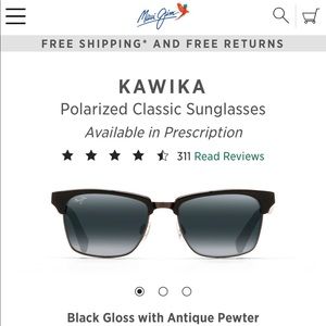 Maui Jim Kawika Polarized Classic Sunglasses